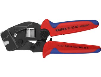 KNIPEX Zelfinstellende krimptang voor adereindhulzen, 97 53 09