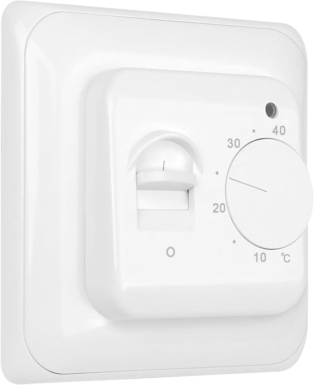 CNBINGO Slimme Wifi Thermostaat voor CV-ketel - Inbouw - Zwart