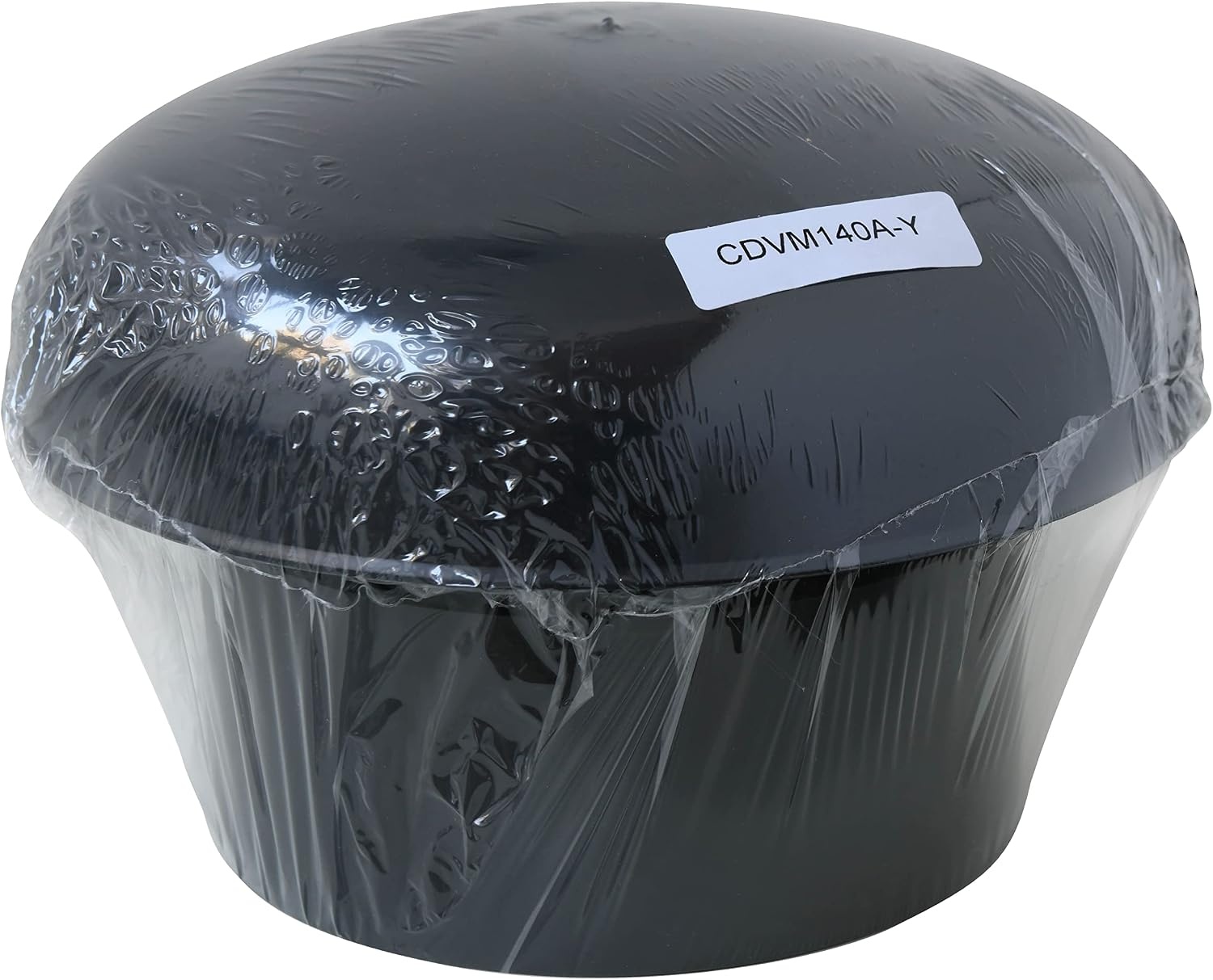 First Plast CDVM140A Ventilatiehoed kop Salator met net, leisteen, binnendiameter 140 mm