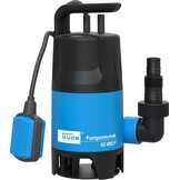 Güde 94630 - GS4002P - Dompelpomp voor afvalwater - Met vlotterschakelaar - 400 W - 7500 l/h Maximale opvoerhoogte 5 m [Energieklasse A], blauw/zwart