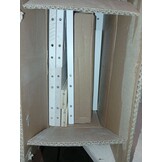 Wit Grenenhouten Bedframe 140x200 cm - 53% Korting