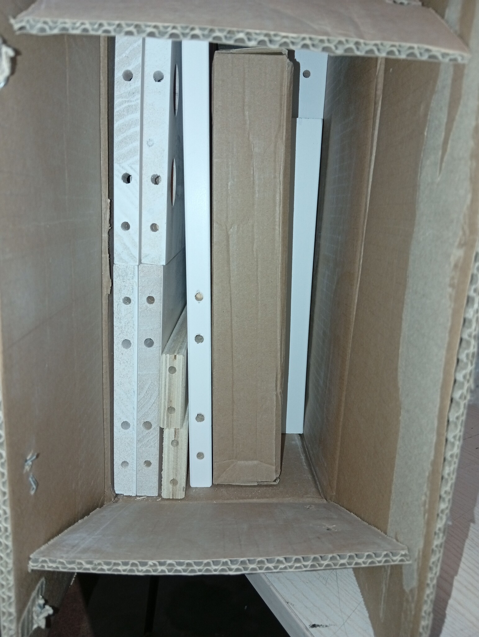 Wit Grenenhouten Bedframe 140x200 cm - 53% Korting