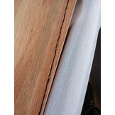 Houten Wastafelblad Massief Eiken 100x50cm Lichtbruin - 54% Korting