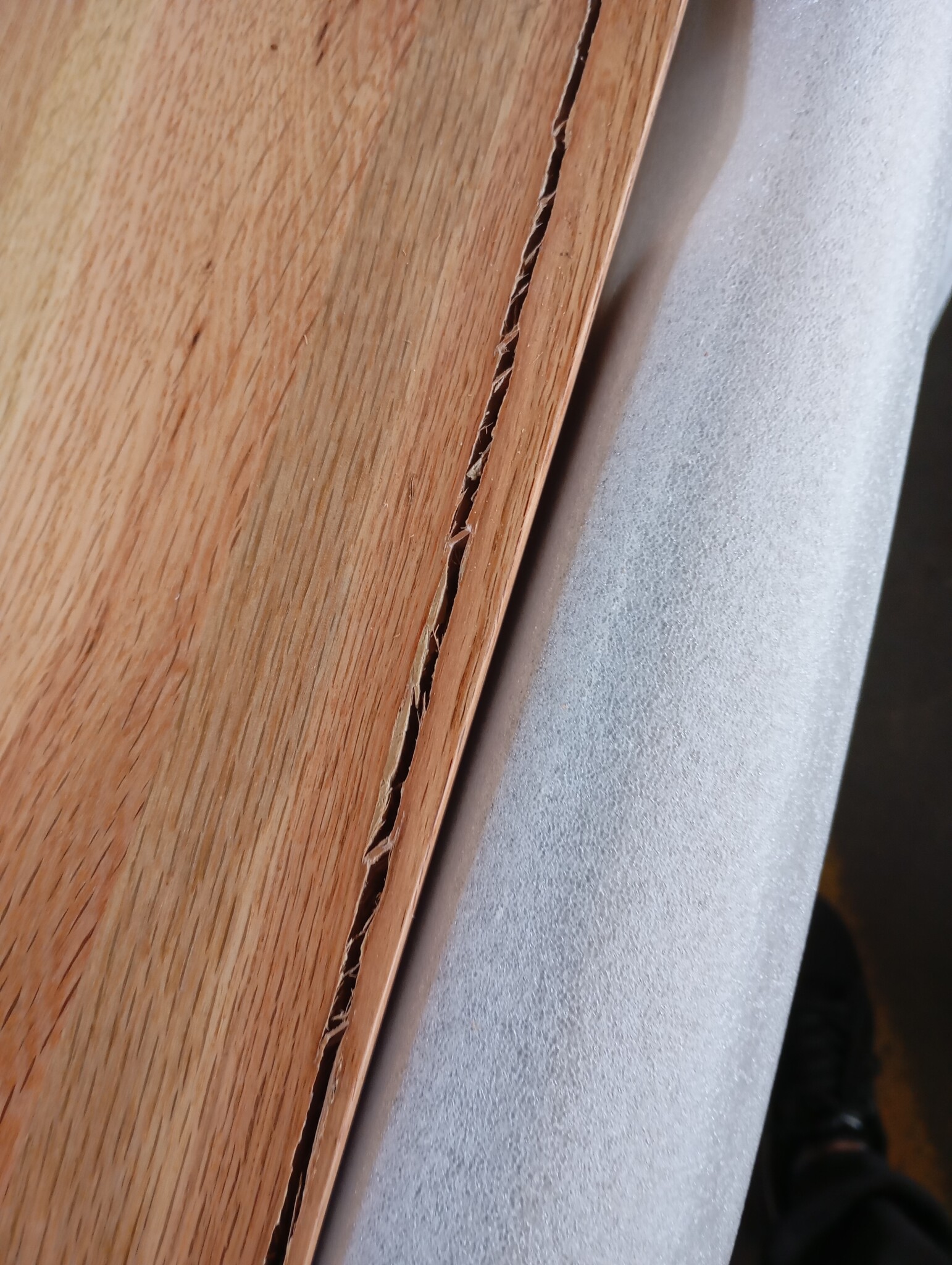 Houten Wastafelblad Massief Eiken 100x50cm Lichtbruin - 54% Korting
