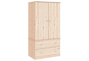vidaXL ALTA Kledingkast Massief Grenenhout 90x55x170cm - 35% Korting