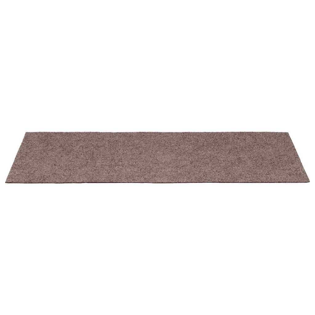 vidaXL Trapmatten zelfklevend 10 stuks 65x21x4 cm lichtbruin