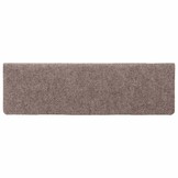 vidaXL Trapmatten zelfklevend 10 stuks 65x21x4 cm lichtbruin