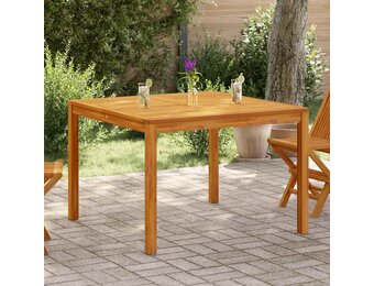 vidaXL Tuintafel 110x110x75 cm massief acaciahout