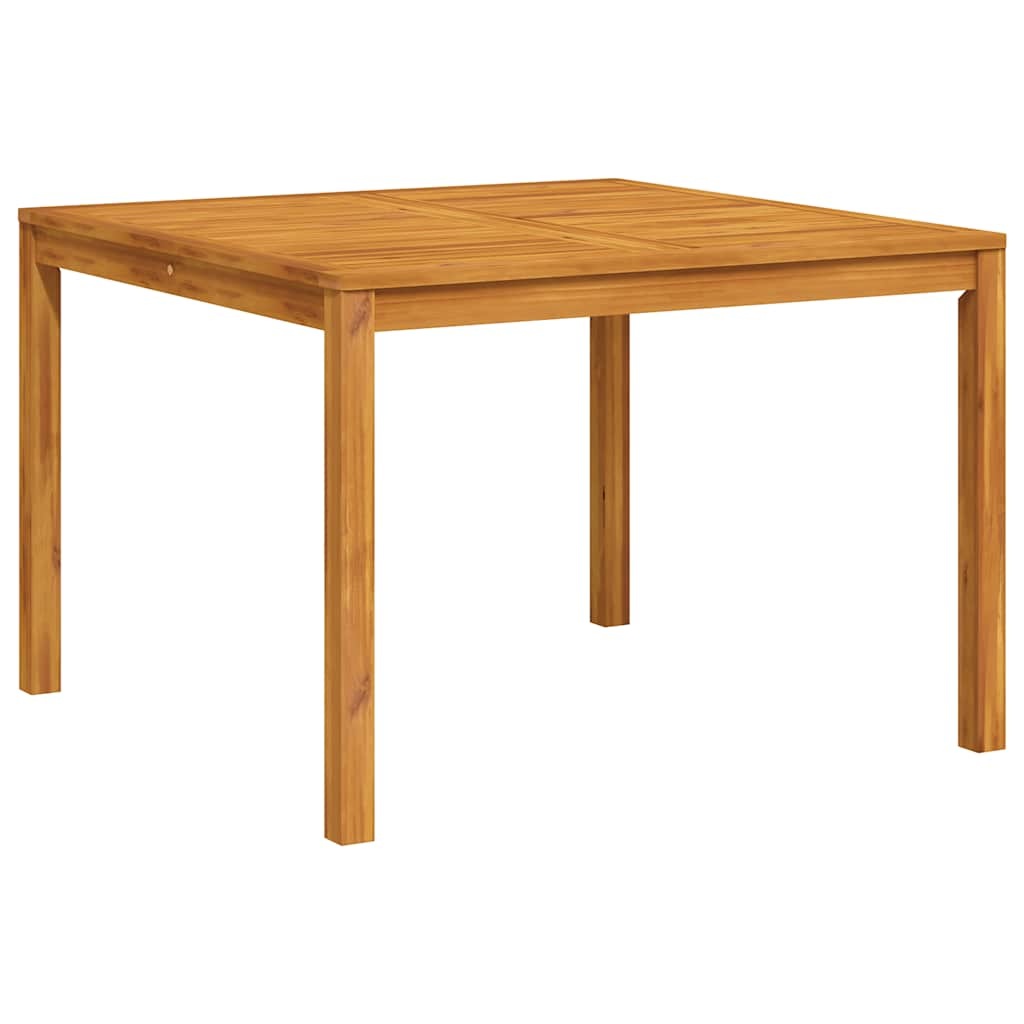 vidaXL Tuintafel 110x110x75 cm massief acaciahout