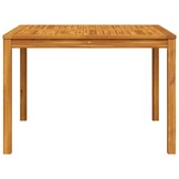 vidaXL Tuintafel 110x110x75 cm massief acaciahout