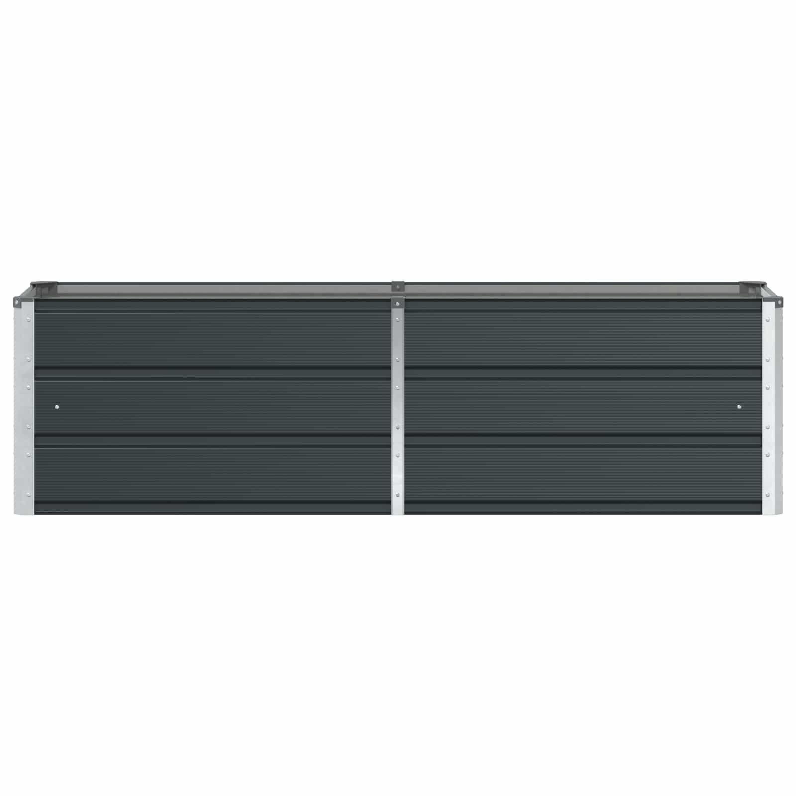 vidaXL Plantenbak Antraciet 160 x 40 x 45 cm Staal