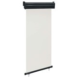 vidaXL Balkonscherm 105x250 cm crèmekleurig