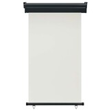 vidaXL Balkonscherm 105x250 cm crèmekleurig