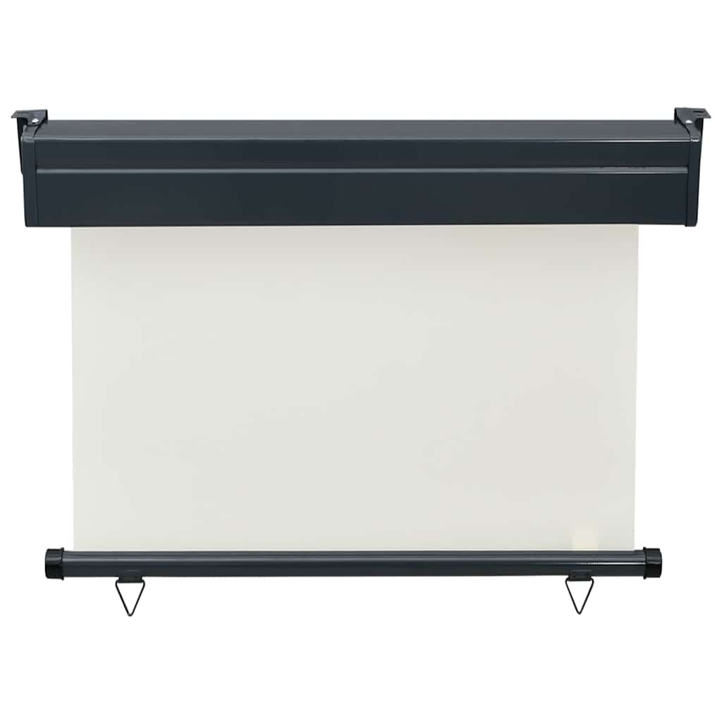 vidaXL Balkonscherm 105x250 cm crèmekleurig