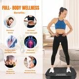 Trilplaat Fitness met 20 Trillingsniveaus en 8 Programma's - Kleur M1307