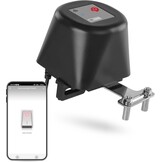 EMOS GoSmart Home Gemotoriseerde ventielsluiting voor water/gas, met app, Zigbee, auto-/handmatige bediening, timer, stille werking, 12 V voeding, compatibel met Google Home, Alexa