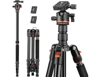 Verstelbaar Driepootstatief 194cm voor Camera & Smartphone (33% Korting)