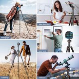 Verstelbaar Driepootstatief 194cm voor Camera & Smartphone (33% Korting)