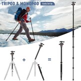 Verstelbaar Driepootstatief 194cm voor Camera & Smartphone (33% Korting)