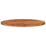 Ovaal Acaciahouten Tafelblad 90x40 cm - 33% Korting