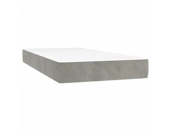 Pocketveringmatras 90x200 cm Lichtgrijs - 34% Korting!