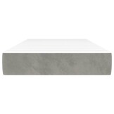Pocketveringmatras 90x200 cm Lichtgrijs - 34% Korting!