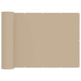 Beige Balkon Privacy Scherm 150x500 cm - 33% Korting