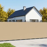 Beige Balkon Privacy Scherm 150x500 cm - 33% Korting