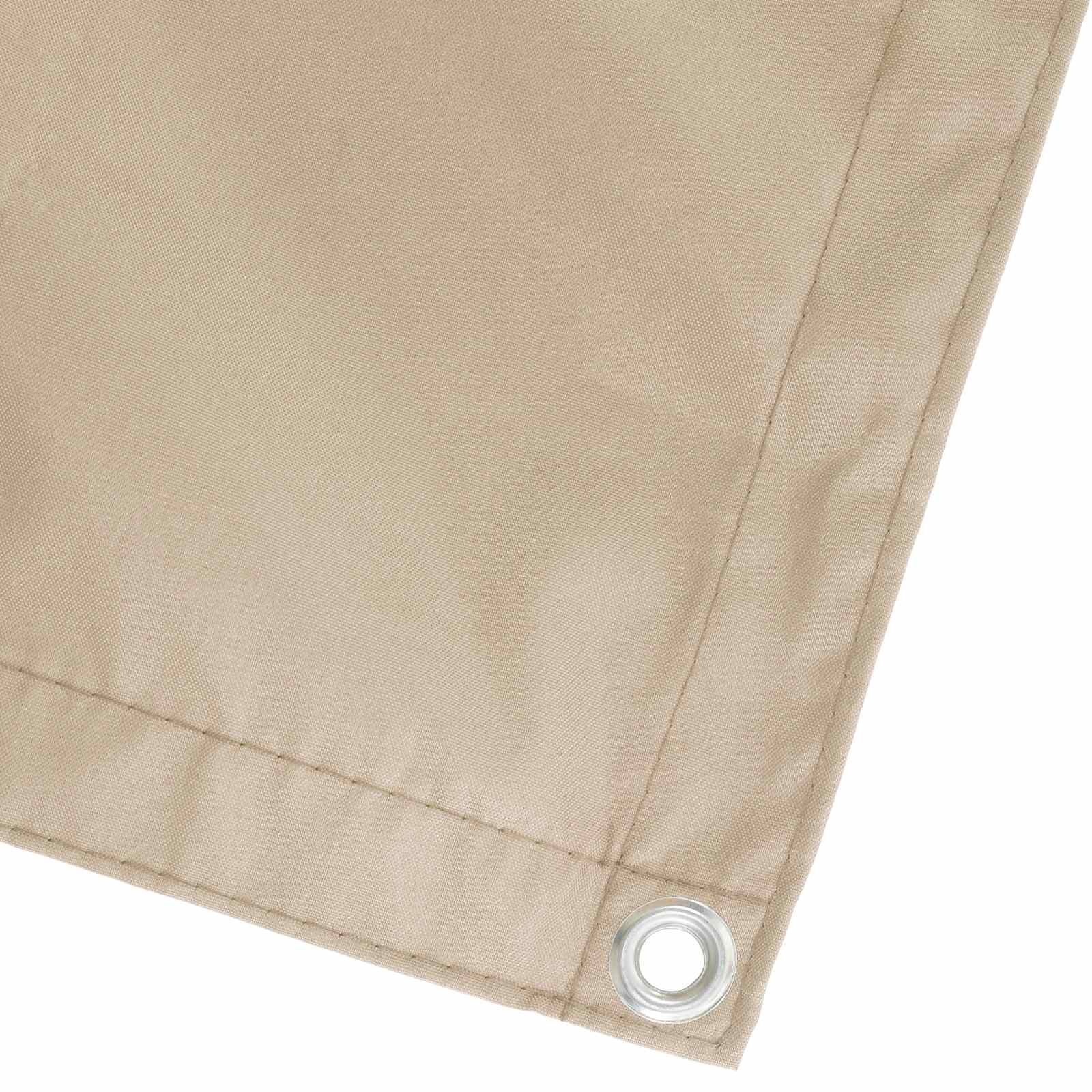 Beige Balkon Privacy Scherm 150x500 cm - 33% Korting