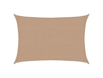 VidaXL Zonnezeil Taupe 2.5x4m - 33% Korting