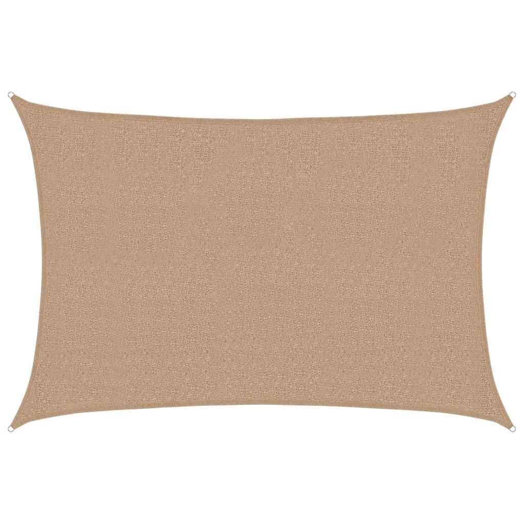 VidaXL Zonnezeil Taupe 2.5x4m - 33% Korting
