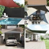 VidaXL Zonnezeil Taupe 2.5x4m - 33% Korting