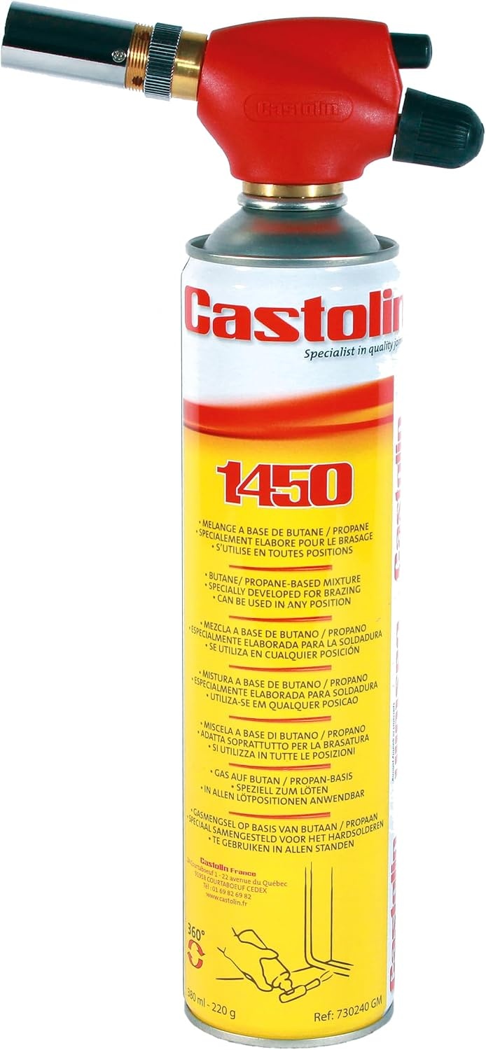 Complete Soldeerbrander Aluminium 680g - Geel/Rood/Zilver met 28% Korting