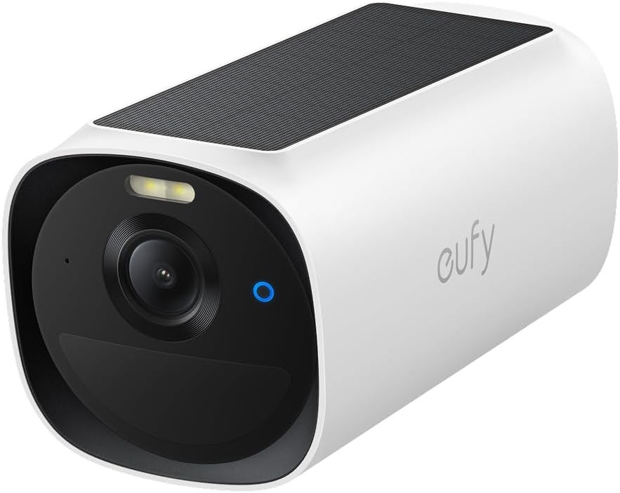 Draadloze eufyCam E40 Beveiligingscamera (2K) - Zonnepaneel & Nachtzicht (29% Korting)