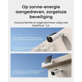 Draadloze eufyCam E40 Beveiligingscamera (2K) - Zonnepaneel & Nachtzicht (29% Korting)