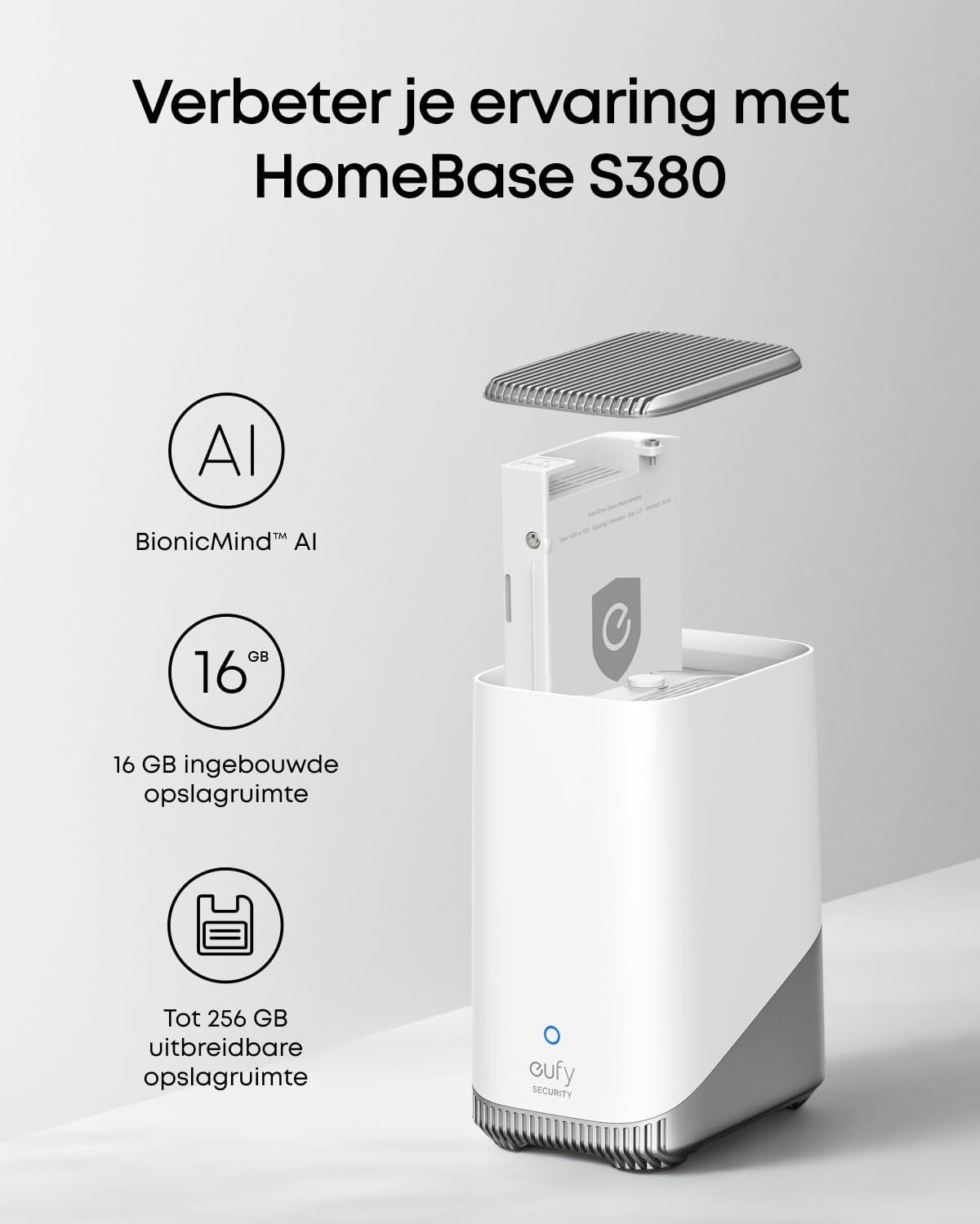 Eufycam E40 Buitencamera 2K QHD - Draadloos met Zonnepaneel - 29% Korting