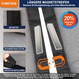 Magnetische Vliegengaas Hordeur - Zwart 110x210 cm - 32% Korting