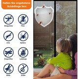 Magnetische Vliegengaas Hordeur - Zwart 110x210 cm - 32% Korting