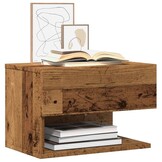 Wandnachtkastjes Houtkleurig 2 Stuks - 34% Korting