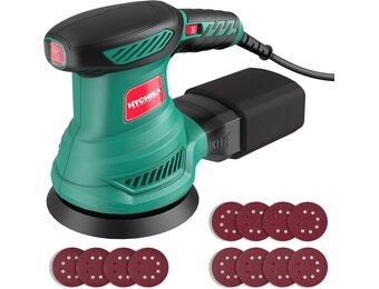Krachtige Excentrische Schuurmachine 300W - 33% Korting!
