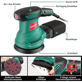 Krachtige Excentrische Schuurmachine 300W - 33% Korting!