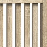 Radiatorombouw MDF met Verticale Gelat - 54% Korting!