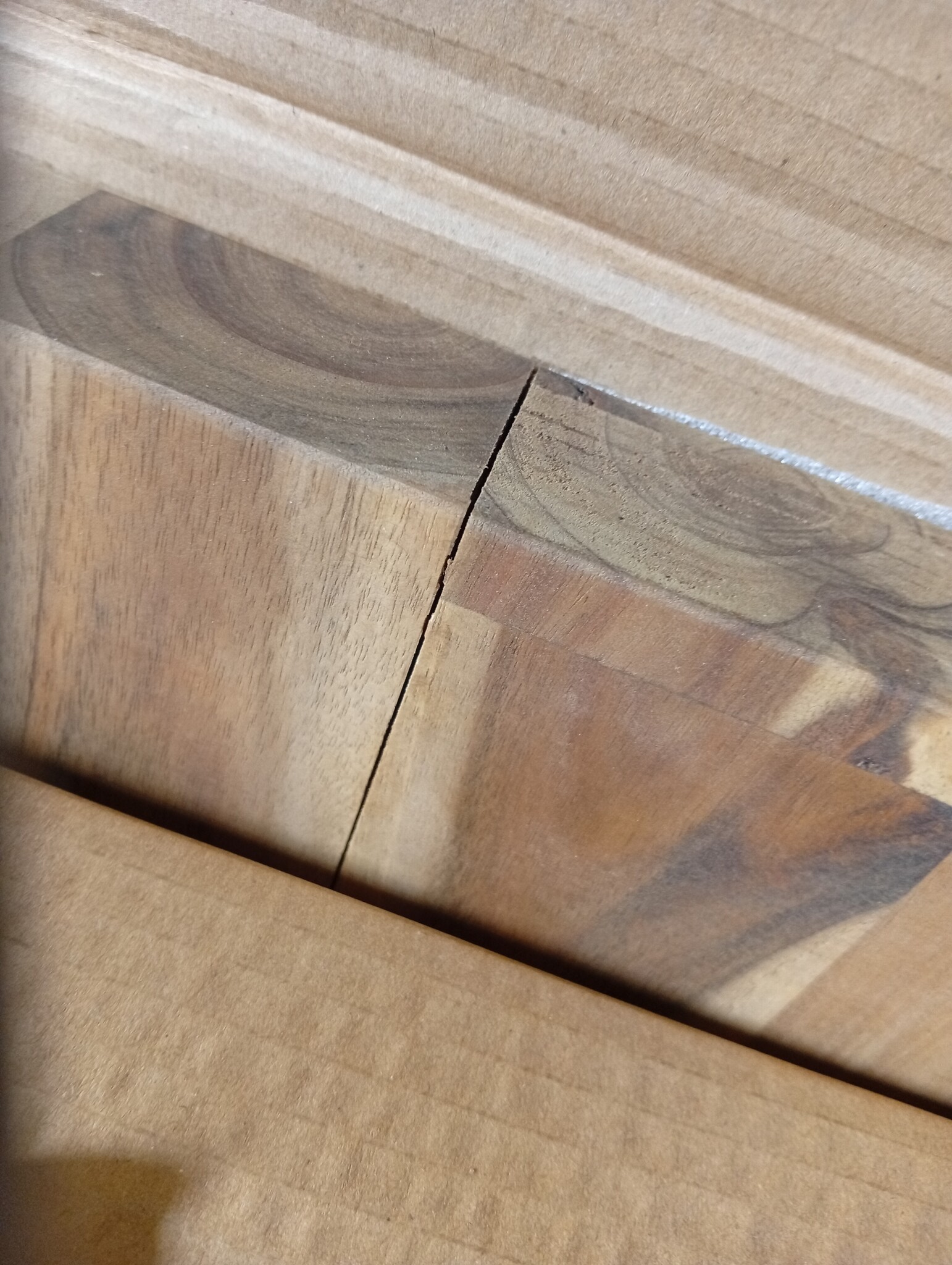 Rechthoekig Acaciahouten Tafelblad 120x70 cm - 59% Korting