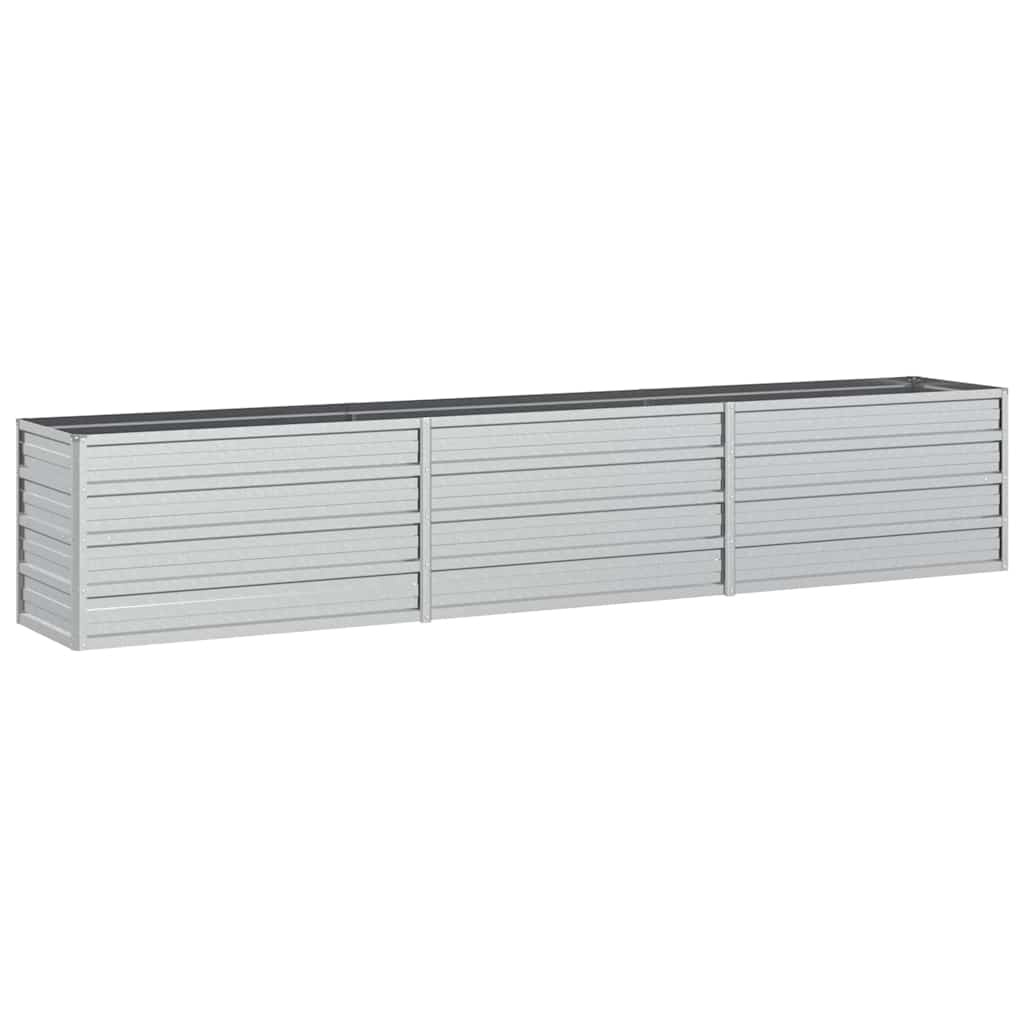 Verhoogde Plantenbak 240x40x45 cm Gegalvaniseerd Staal - 33% Korting!