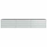 Verhoogde Plantenbak 240x40x45 cm Gegalvaniseerd Staal - 33% Korting!