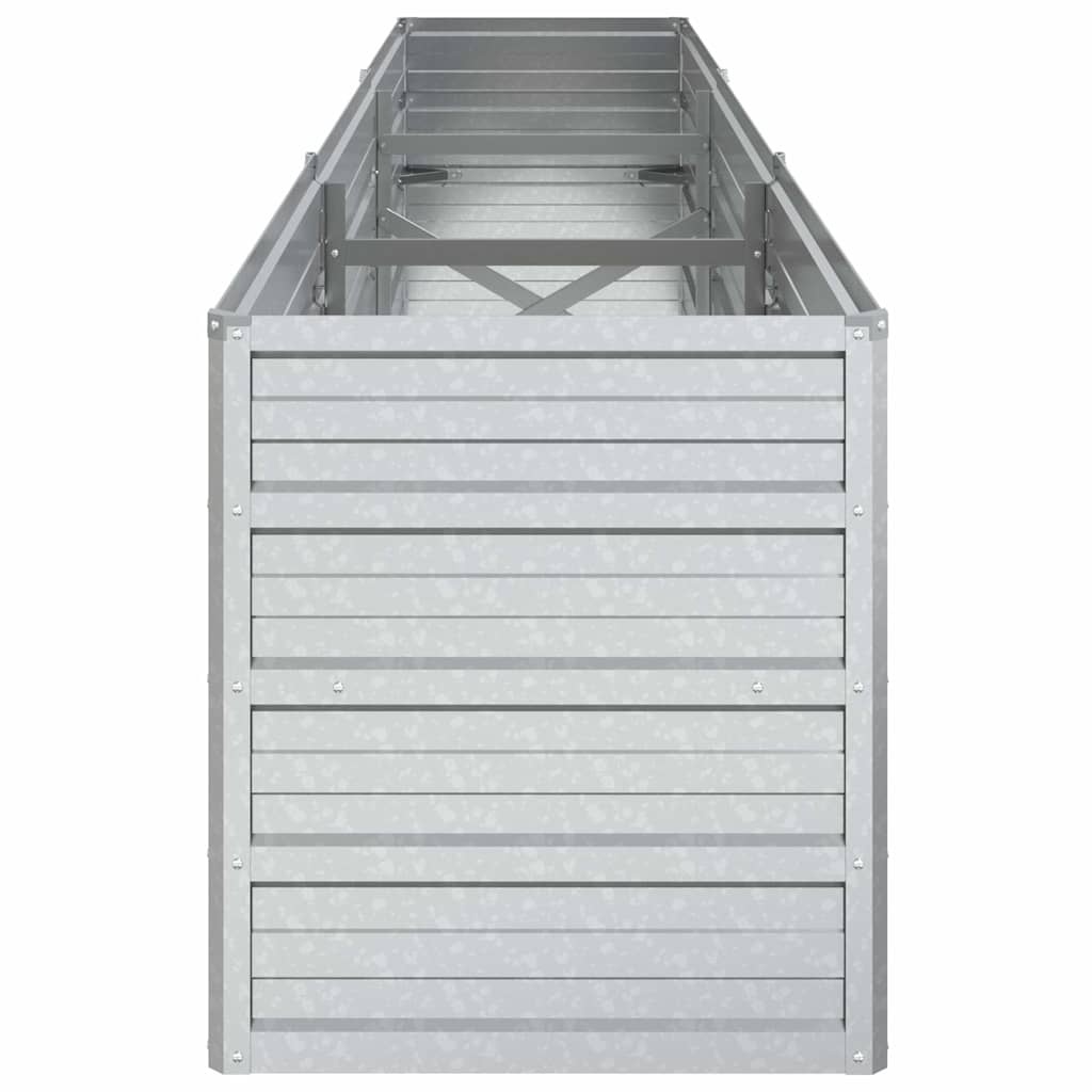 Verhoogde Plantenbak 240x40x45 cm Gegalvaniseerd Staal - 33% Korting!