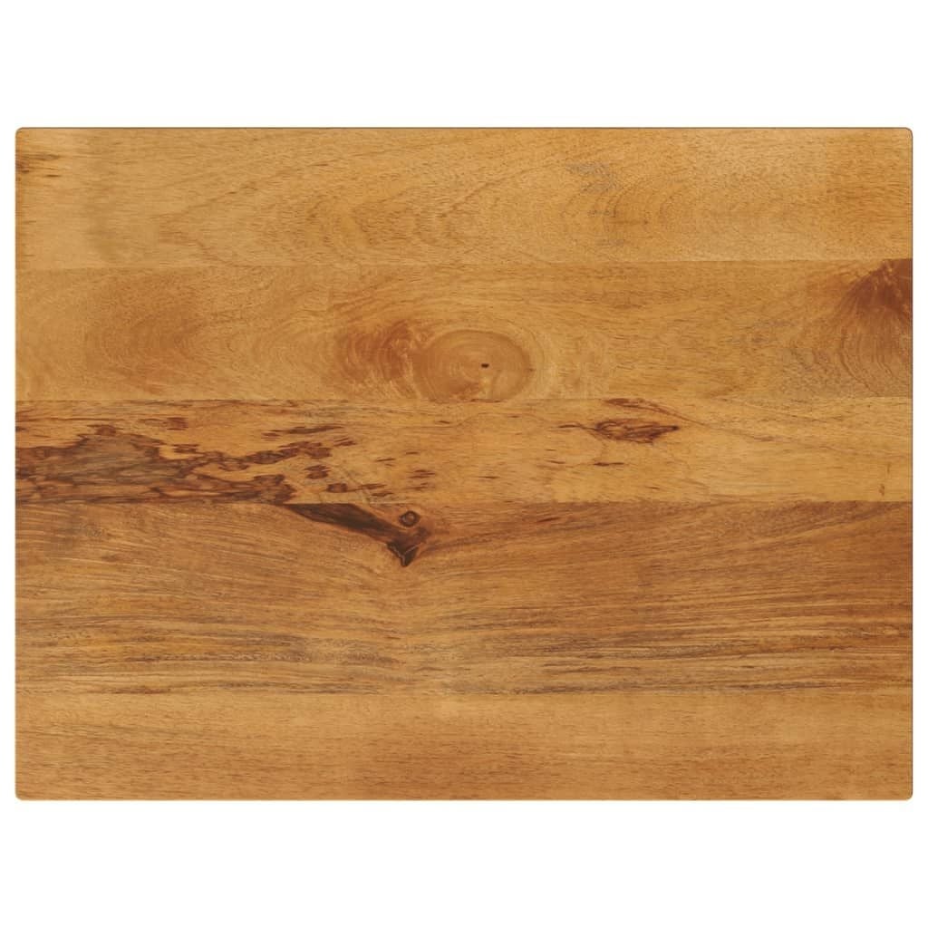Tafelblad Massief Mangohout 90x70 cm - Nu met 54% Korting!