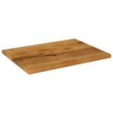 Tafelblad Massief Mangohout 90x70 cm - Nu met 54% Korting!