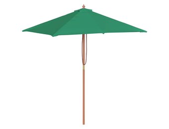 Groene Parasol Hout 150x200cm - 33% Korting