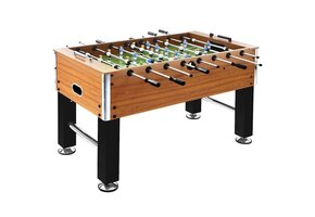 Voetbaltafel Staal Lichtbruin/Zwart - 35% Korting!